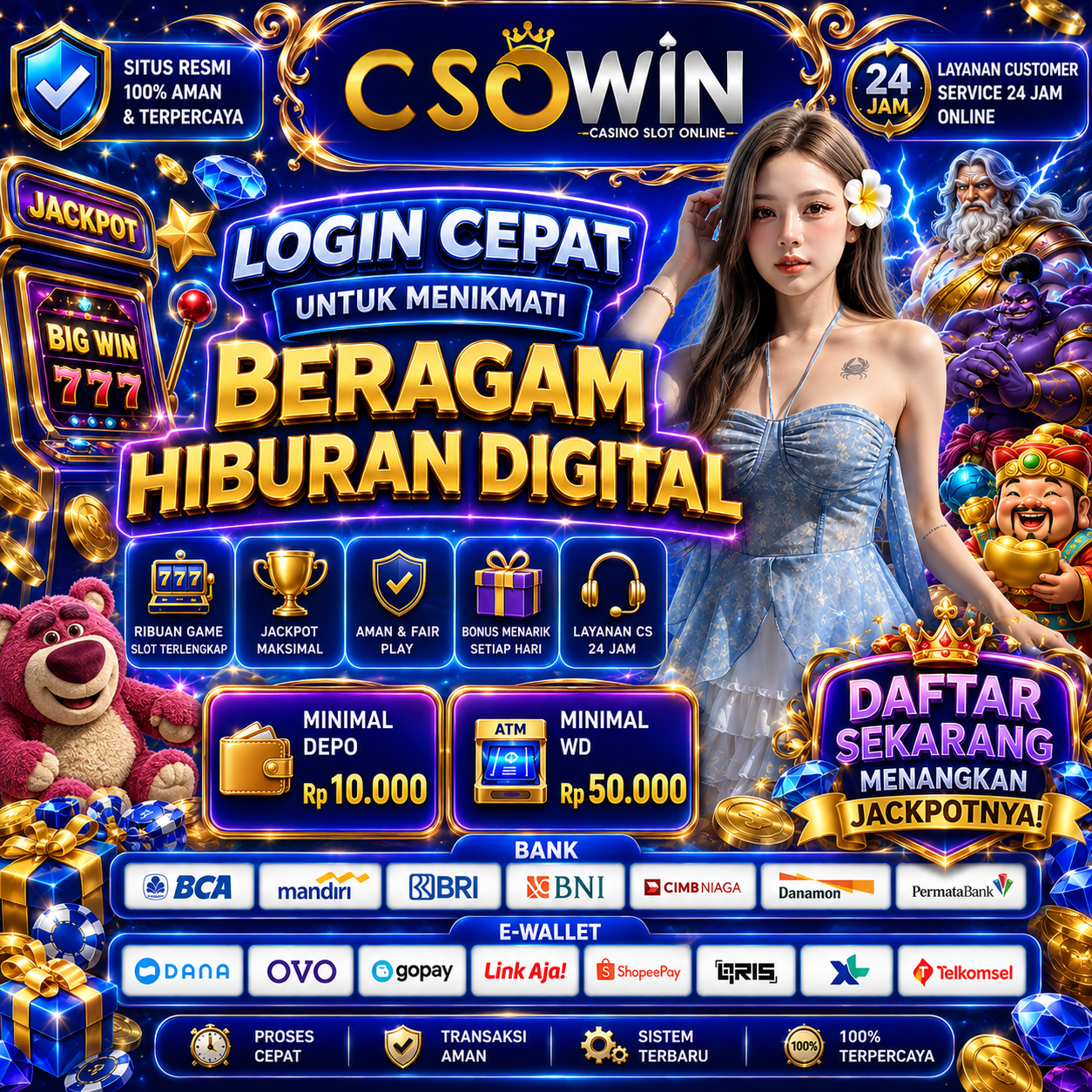 CSOWIN # Login Cepat untuk Menikmati Beragam Hiburan Digital